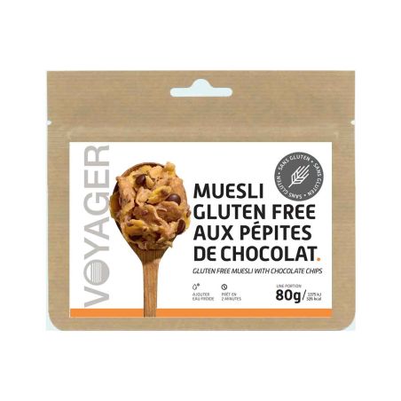 Muesli sin gluten con pepitas de chocolate