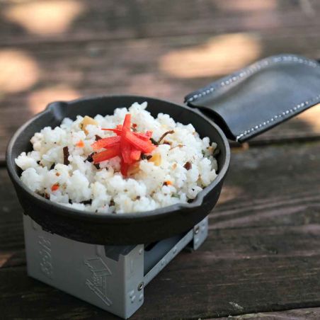 Arroz blanco y verduras