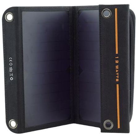 Panel solar + batería externa X-Moove Solargo Trek 10000 mAh - 2 puertos USB