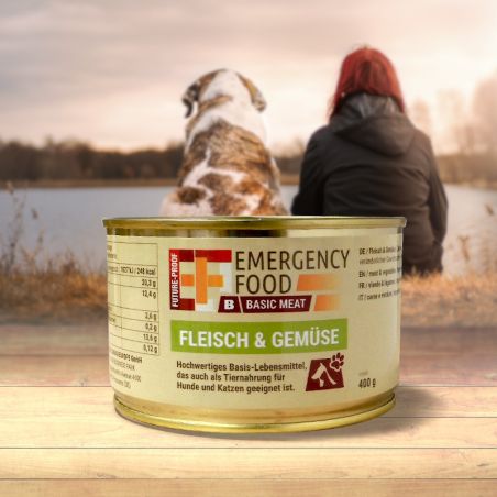 Alimentos de emergencia para perros y gatos