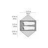 Tienda de trekking MSR Hubba NX - 1 persona