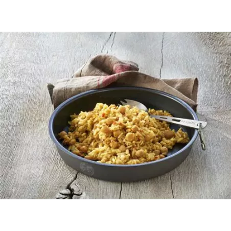 Chana masala - Curry de garbanzos con arroz