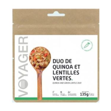 Dúo de quinoa y lentejas