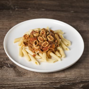 Calamares a la andaluza y pasta