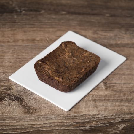 Brownie de chocolate negro y nueces