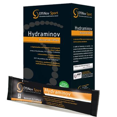 Hydraminov - Effinov bebida de ejercicio x 10 sticks - Menta