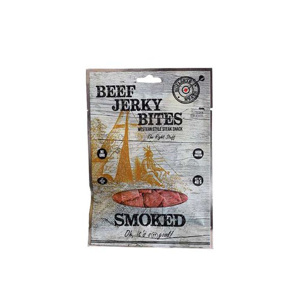 Beef Jerky Bites - Cecina de buey ahumada - 40 g