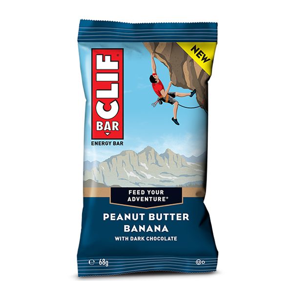 Barrita energética Clif Bar - Mantequilla de cacahuete, plátano y chocolate negro