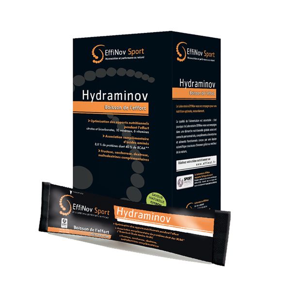 Hydraminov - Bebida energética - Sabor limón - 1 barrita