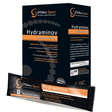 Hydraminov - Bebida energética - Sabor neutro - 1 barrita