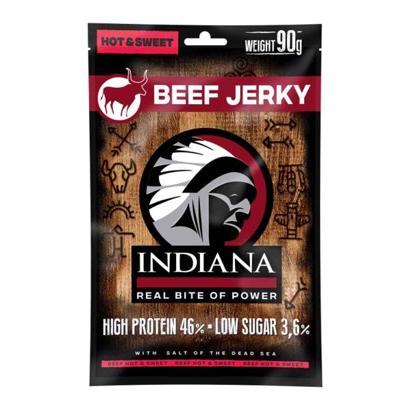 Jerky de ternera - Boeuf séché HotSweet - 90 g