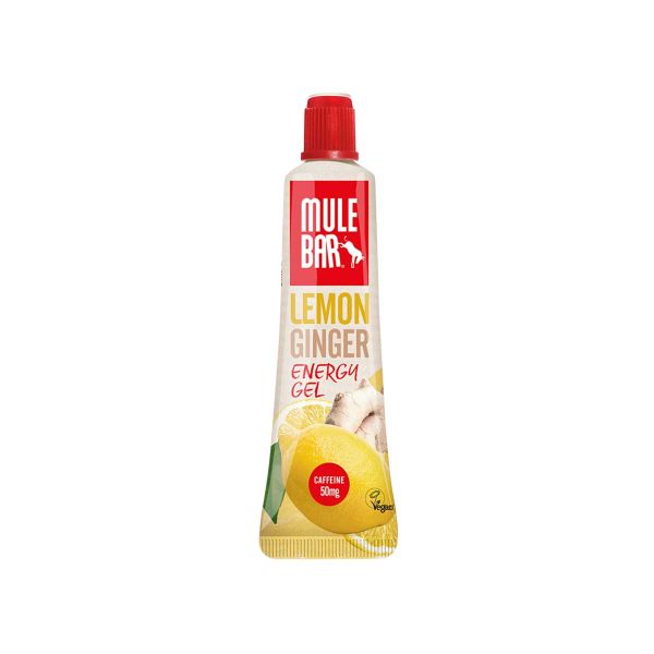 Gel energético Mulebar - Limón, jengibre