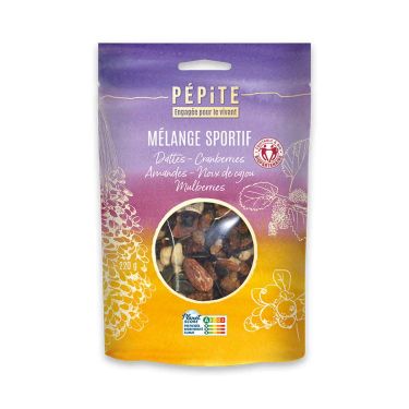 Sportif Mix - Frutos secos ecológicos - 220 g