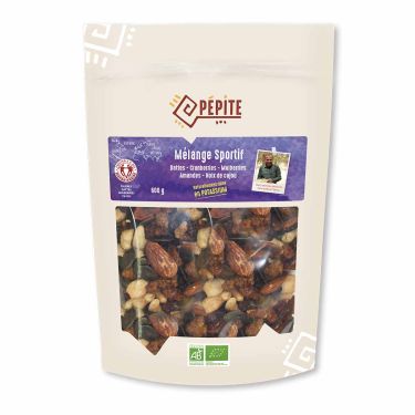 Sportif Mix - Frutos secos ecológicos - 600 g