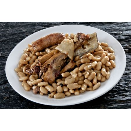 Cassoulet con confit de pato