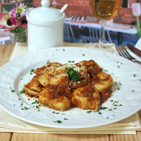 Tortellini con salsa boloñesa - 10 años