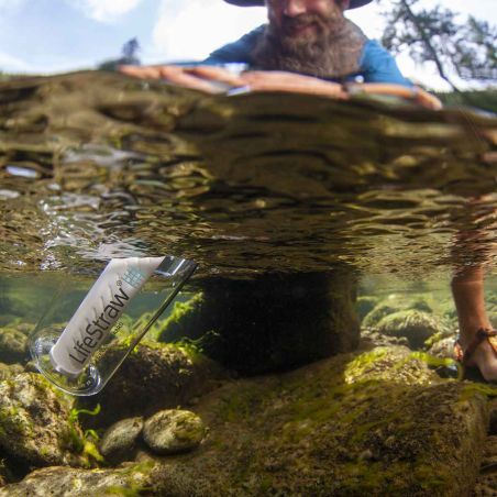 Botella filtrante LifeStraw Go - Carbón activo - 0,65 L