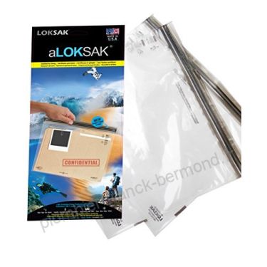 aLoksak bolsas impermeables x 2 - 33,7 x 26,7 cm