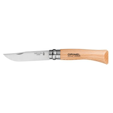 Opinel Cuchillo n°7 - Tradition 8 cm - Acero inoxidable, madera de haya