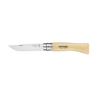 Opinel Cuchillo N°6 - Tradition 7 cm - Acero inoxidable, madera de haya