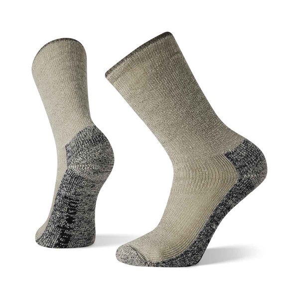 Calcetines de montaña Smartwool Maximum Cushion Crew - Beige/Marino - 34/37