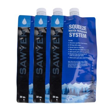 Bolsas de agua Sawyer 1 L x 3