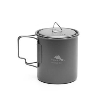 Toaks Popote ultraligero de titanio con tapa - 0,45 L