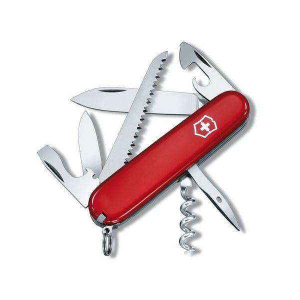 Navaja Suiza Victorinox Camper - 13 herramientas - Rojo