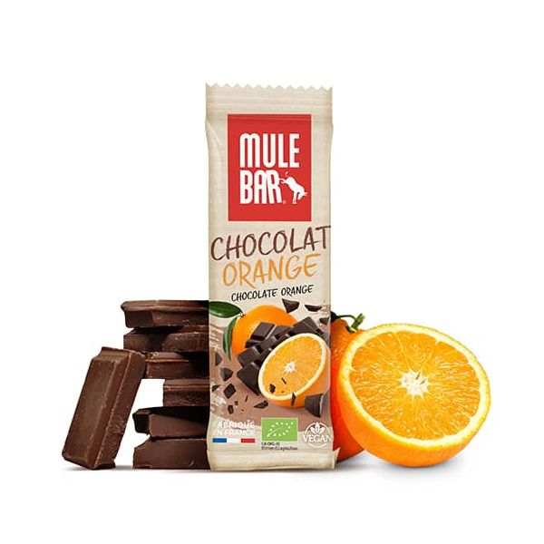 Barrita energética ecológica Mulebar - Chocolate, naranja - DDM 21/12/2024